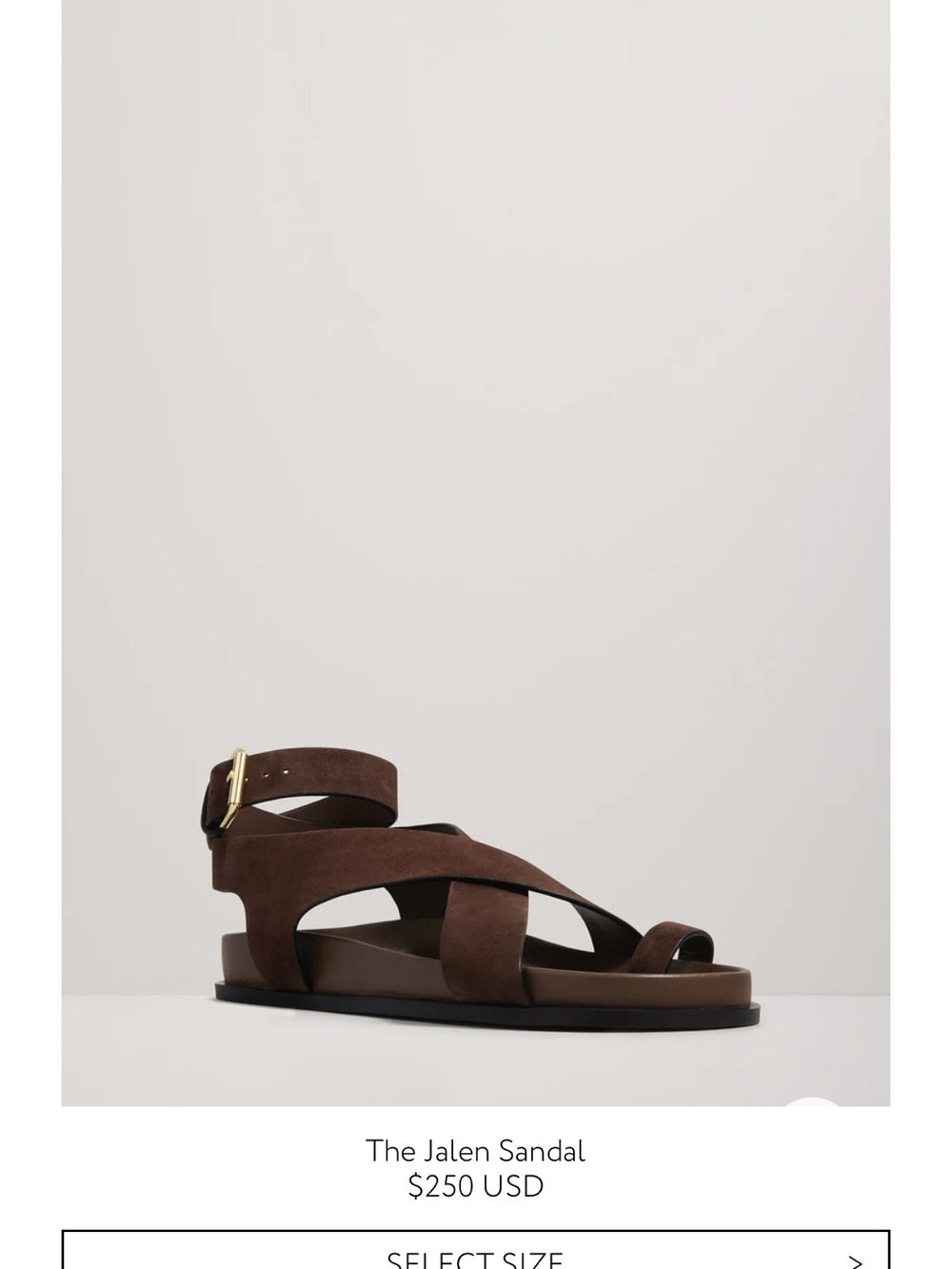 The Jalen Sandal - Brown Suede Women's Ankle-Strap Sandal